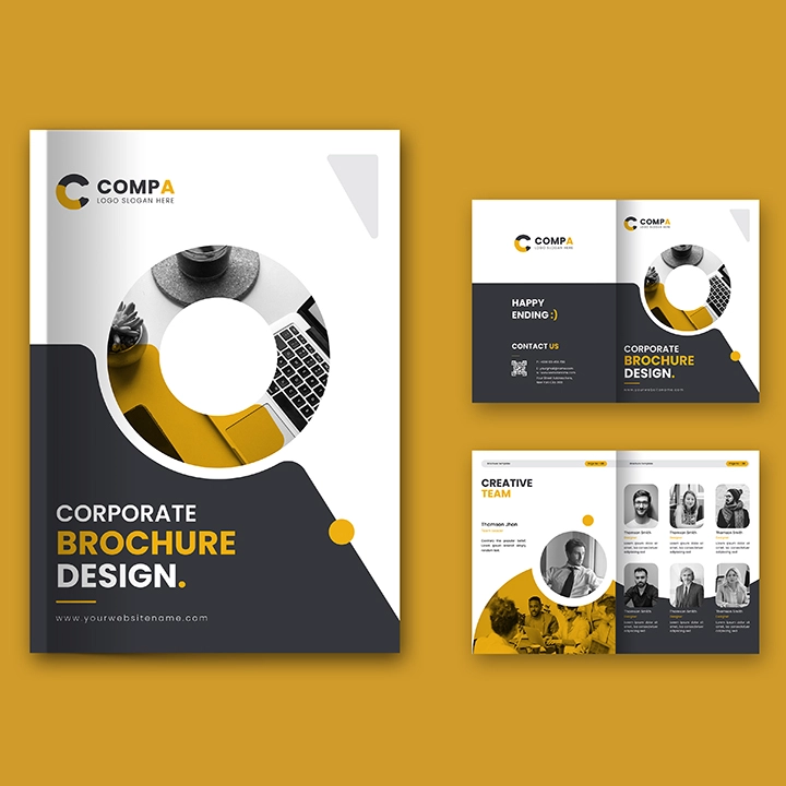 Grey & Yellow Theme 
