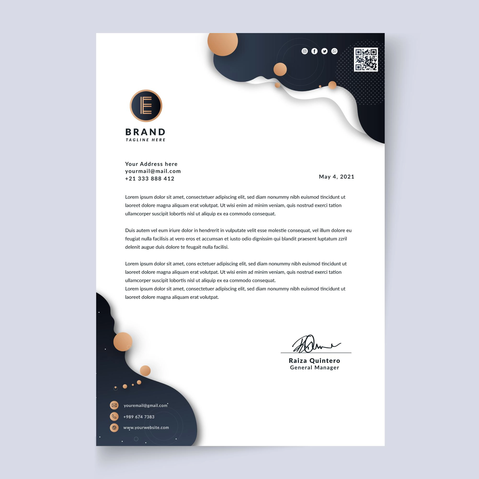 General Business Letterhead