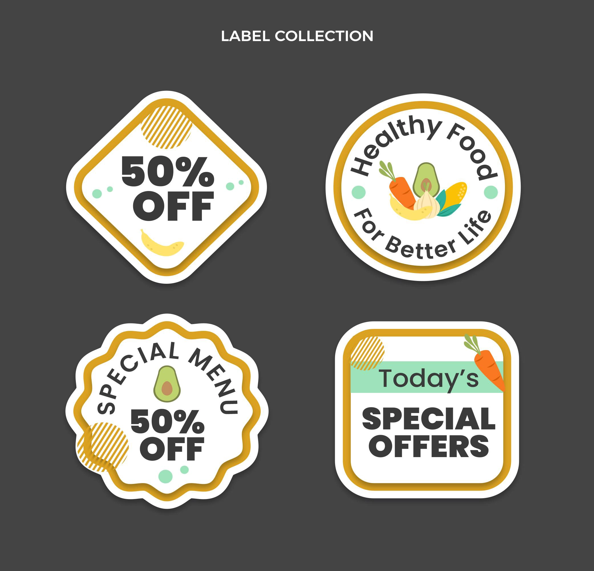  Print & Peel Stickers